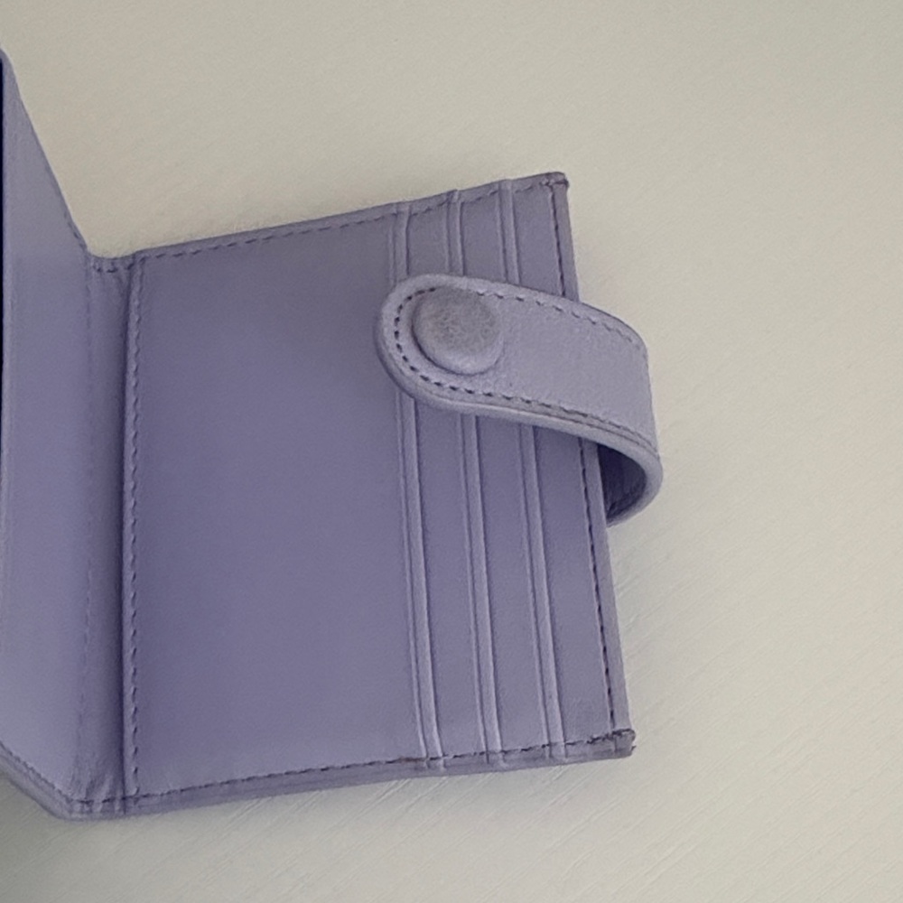 Charles & Keith Pastel Lavender Purple Card Holder 12 slots - Picture 6 of 9